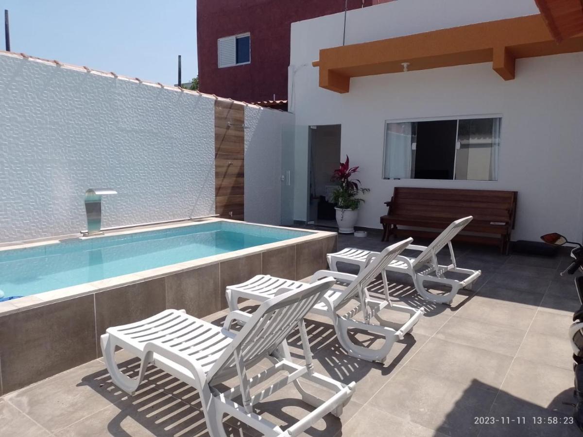 Vila Casa Compacta Com Piscina Guarujá Exteriér fotografie