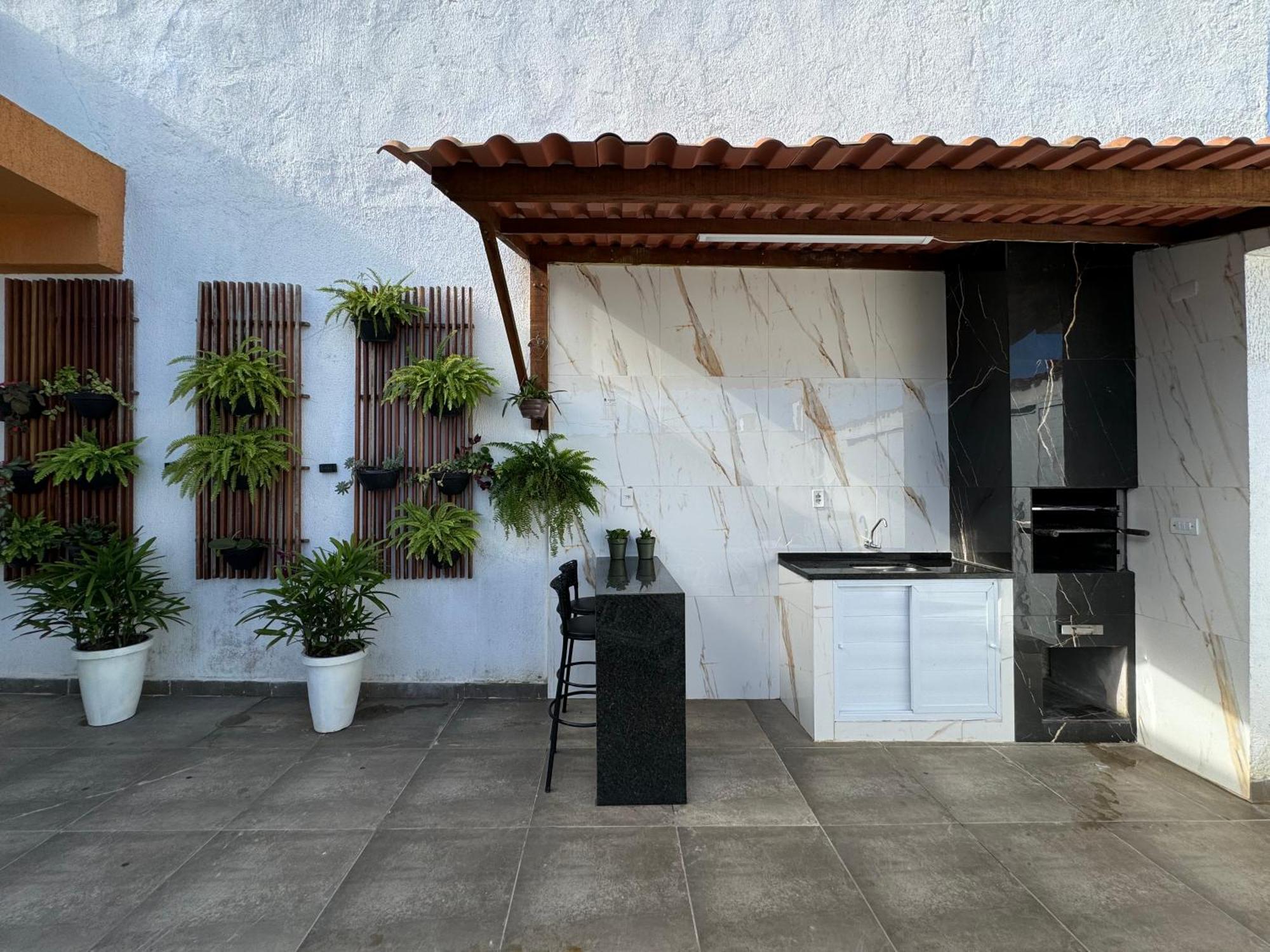 Vila Casa Compacta Com Piscina Guarujá Exteriér fotografie
